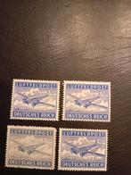 Deutsche Reich Luchtpost zegels, Ophalen of Verzenden