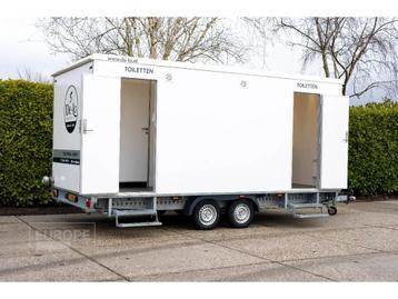 Scanvogn 3-1-3 toiletwagen gebruikt 8st op voorraad beschikbaar voor biedingen