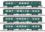Märklin 43546 - Set Personenrijtuigen M2 - SNCB / NMBS, Wisselstroom, -, Verzenden, -