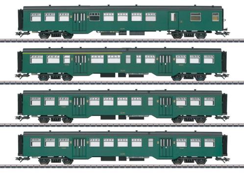 Märklin 43546 - Set Personenrijtuigen M2 - SNCB / NMBS, Hobby en Vrije tijd, Modeltreinen | H0, Nieuw, Wagon, Wisselstroom, Märklin