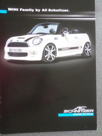 Mini By AC Schnitzer Brochure beschikbaar voor biedingen