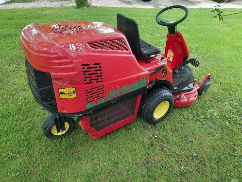 Gianni Ferrari frontmaaier, Tuin en Terras, Zitmaaiers, Gebruikt, 90 tot 120 cm, Opvangbak, Ophalen