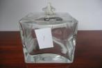 Helder glazen olielampje. Vierkant. Leonardo. (1) (331), Ophalen of Verzenden