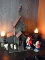 Oud/antiek kerkje voor de Kerst., Diversen, Kerst, Verzenden, Gebruikt