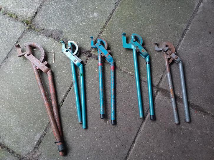 buigijzer 10 mm 12 mm 18 mm  buigtang zijn slede, Doe-het-zelf en Verbouw, Gereedschap | Handgereedschap, Gebruikt, Ophalen of Verzenden