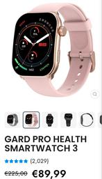 Smartwach gardpro health 3, Ophalen of Verzenden, Nieuw, Roze, Android