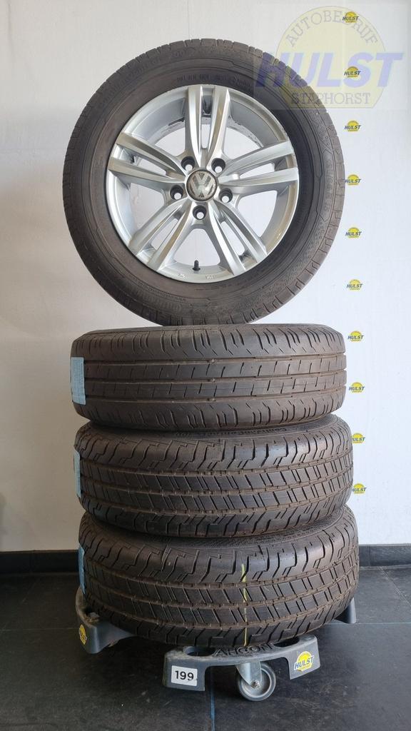 Set 15 inch MAK velgen met Continental banden, Auto-onderdelen, Banden en Velgen, Banden en Velgen, Zomerbanden, 15 inch, 195 mm