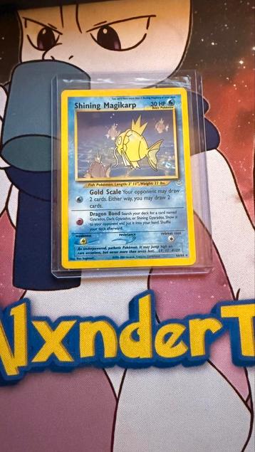 Pokemon Shining magikarp beschikbaar voor biedingen
