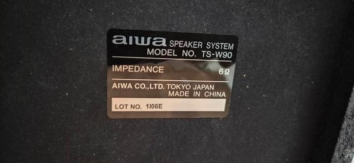 Aiwa Surround Sound Systeem, Audio, Tv en Foto, Luidsprekers, Gebruikt, Complete surroundset, Overige merken, Ophalen of Verzenden