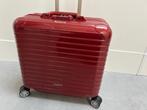 Rimowa cabin koffer, handbagage rood 4 wieltjes, Ophalen, Hard kunststof, Minder dan 50 cm, Zo goed als nieuw
