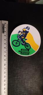 BMX crossfiets usa vintage vinyl stickers, Verzamelen, Ophalen of Verzenden, Zo goed als nieuw