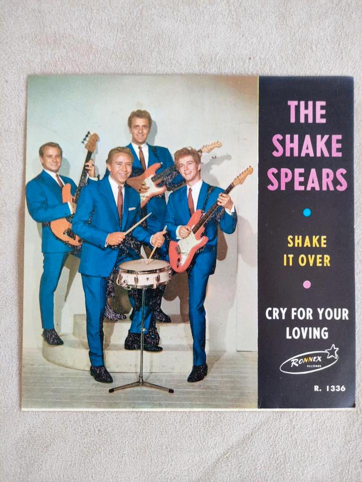 The Shake Spears - Shake It Over - Ronnex Single, Cd's en Dvd's, Vinyl Singles, Gebruikt, Pop, Overige formaten, Verzenden