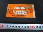 sticker vola geldleningen strip auto chauffeur, Ophalen, Zo goed als nieuw, Bedrijf of Vereniging
