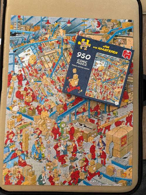 Jan van Haasteren ‘PARCEL SORTING CENTER’ 950 stukjes, Hobby en Vrije tijd, Denksport en Puzzels, Zo goed als nieuw, Legpuzzel