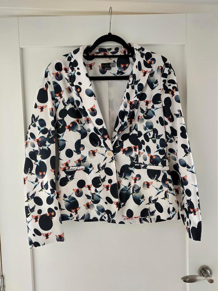 Mooi colbert Smashed Lemon mt 38, Kleding | Dames, Jasjes, Kostuums en Pakken, Zo goed als nieuw, Jasje, Maat 38/40 (M), Zwart