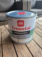 Trimetal Caparol permacryl XR Primer  Ral 9010, Doe-het-zelf en Verbouw, Verf, Beits en Lak, Wit, Ophalen of Verzenden, Minder dan 5 liter