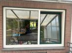 Kunstof kozijn incl dubbelglas, Ophalen, Zo goed als nieuw, Kunststof, Raamkozijn