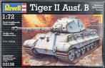 Revell 03138 WWII German Tiger II Ausf.B Porsche Turret 1:72, Hobby en Vrije tijd, Modelbouw | Auto's en Voertuigen, Nieuw, Revell