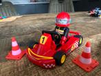 Playmobil Kart met Figuur en Pilonnen, Ophalen of Verzenden, Zo goed als nieuw, Jongen of Meisje