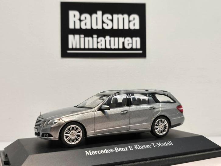 Mercedes-Benz E-Klasse W212 Palladium silver 1:43 Schuco, Hobby en Vrije tijd, Modelauto's | 1:43, Zo goed als nieuw, Auto, Schuco