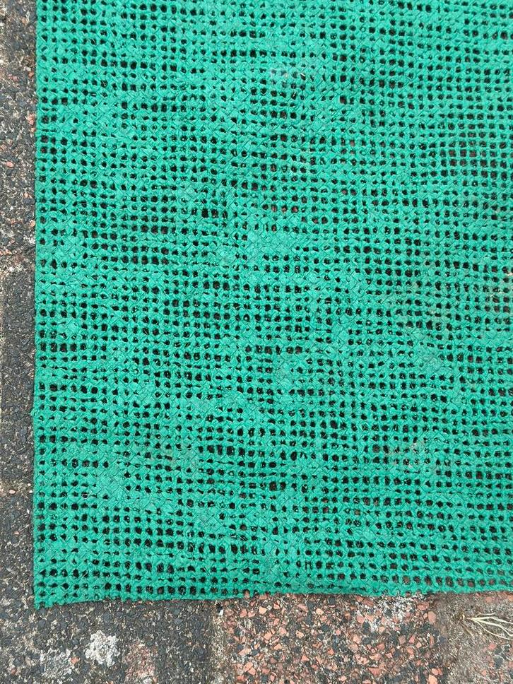 Groen Tenttapijt - Foamed PVC - Diverse Maten, Caravans en Kamperen, Tentaccessoires, Gebruikt, Ophalen