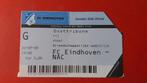 FC Eindhoven - NAC - ticket, Ophalen of Verzenden, Gebruikt, NAC Breda, Overige typen