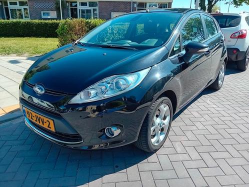 Ford Fiësta 1.4 Titanium 71KW 5DR  Zwart zuinig., Auto's, Ford, Particulier, Fiësta, ABS, Airbags, Bluetooth, Boordcomputer, Centrale vergrendeling