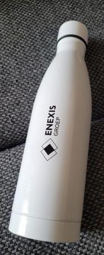 Thermosfles koud en warm wit enexis, Ophalen of Verzenden, Gebruikt
