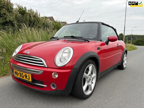 Mini Mini Cabrio 1.6 One de auto is goed onderhouden en besc, Auto's, Mini, Bedrijf, Te koop, Cabrio, ABS, Airconditioning, Alarm