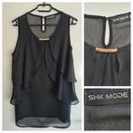 Zwarte mesh blousje van SHK Mode Maat M, Kleding | Dames, Maat 38/40 (M), Ophalen of Verzenden, SHK Mode, Zo goed als nieuw
