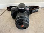 digitale spiegelreflexcamera Sony A330 10.2pix 2x lens + tas, Gebruikt, Spiegelreflex, 10 Megapixel, Ophalen of Verzenden
