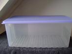 tupperware fridgesmart, blauwe deksel, Huis en Inrichting, Keuken | Tupperware, Ophalen, Zo goed als nieuw, Blauw, Bak of Kom