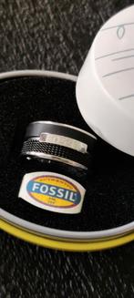 Fossil ring mt 19, IJzer of Staal, 19 tot 20, Nieuw, Ophalen of Verzenden