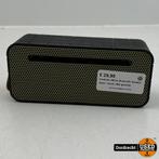 Kreafunk aMove Bluetooth Speaker Zwart / Goud | Met garantie, Zo goed als nieuw
