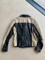 Ibana leren jack zwart/beige maat 38, Kleding | Dames, Jassen | Winter, Maat 38/40 (M), Zwart, Ophalen of Verzenden, Zo goed als nieuw