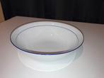 Servies schalen wit blauwe rand, Ophalen of Verzenden, Overige materialen, Overige stijlen, Schaal of Schalen