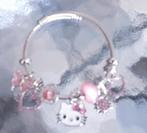 Nieuwe Hello Kitty zilveren meisjes bedelarmband, Ophalen, Zo goed als nieuw, Zilver, Armband