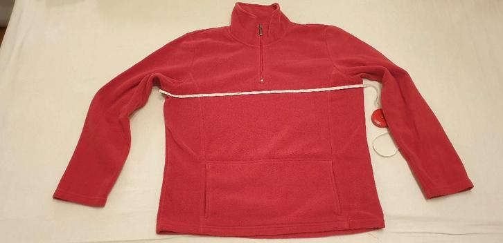 S. Oliver fleece trui rood/bruinig, maat: L, Kleding | Dames, Truien en Vesten, Zo goed als nieuw, Maat 42/44 (L), Bruin, Ophalen of Verzenden