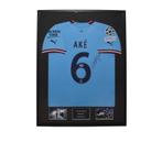 Nathan Ake Manchester City 22/23 ingelijst thuis shirt, Buitenlandse clubs, Soccersignings.nl, Shirt, Nieuw