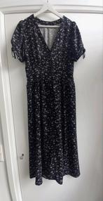 Maxi jurk maat L met knopen lange jurk zwart 100% VISCOSE, Kleding | Dames, Zwart, Maat 42/44 (L), Cropp, Ophalen of Verzenden