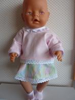 Roksetje voor de baby born van 43 cm.Poppenkleertjes, Ophalen of Verzenden, Nieuw, Babypop
