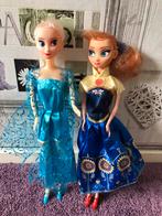 Anna en Elsa Disney poppen, Gebruikt, Ophalen of Verzenden, Barbie