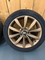 17 inch Lichtmetalen Velgen met Winterbanden 225/45R17- VAG, Auto-onderdelen, Banden en Velgen, Ophalen, Banden en Velgen, 17 inch