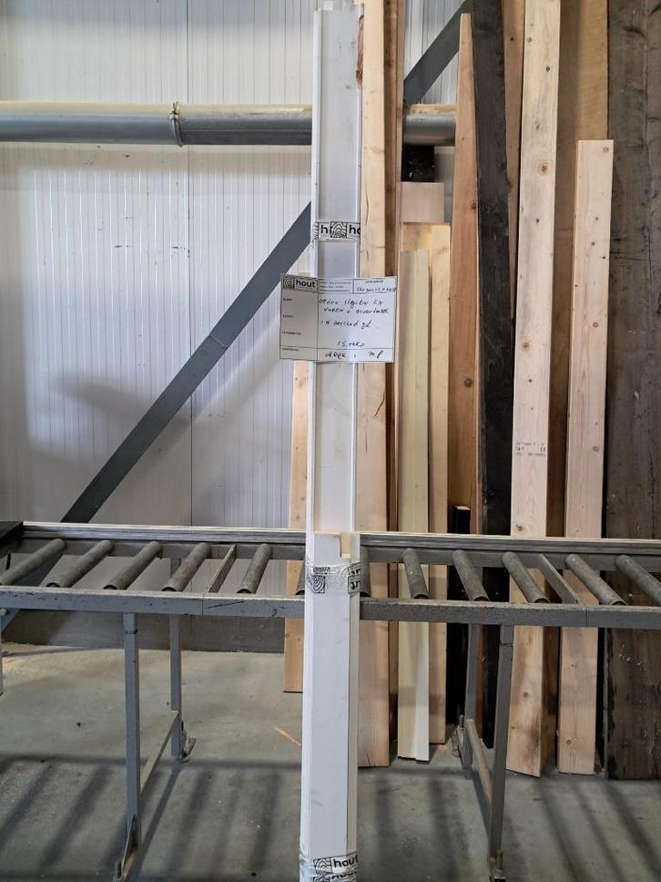 kozijnen opdek stijlen, Doe-het-zelf en Verbouw, Kozijnen en Schuifpuien, Zo goed als nieuw, Deurkozijn, Hout, 225 cm of meer