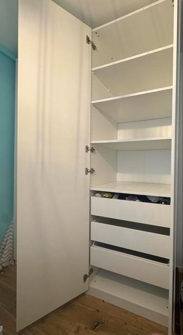 IKEA Pax Kast 75/60/236 - Wit Glanzend - afbeelding 1