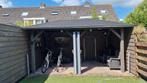 Prieel overkapping punt dak 300x500, Ophalen, Zo goed als nieuw