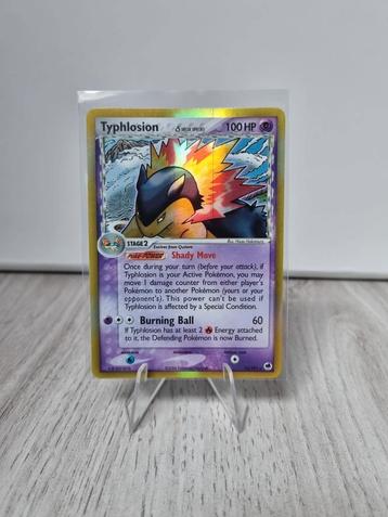 Typhlosion delta species 12 holo stamped EX Dragon Frontiers