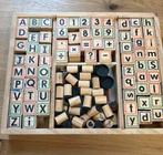 Stempelset melissa & doug, Hobby en Vrije tijd, Stempelen, Ophalen of Verzenden, Gebruikt, Houten stempel