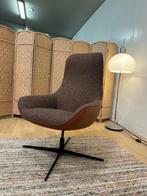 Rolf Benz Meg Draaifauteuil Leder – NP €2.250, https://www.rolf-benz.com/nl_NL/, Minder dan 75 cm, Zo goed als nieuw, Stof