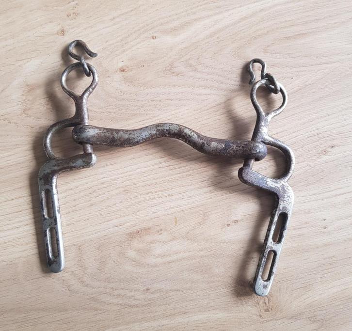 Vintage stangbit ( voor de sier), Dieren en Toebehoren, Paarden en Pony's | Hoofdstellen en Tuigage, Gebruikt, Ophalen